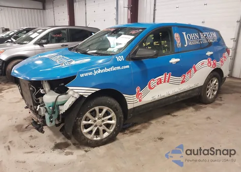 2019 Chevrolet Equinox Ls из США, поврежденный, VIN 2GNAXSEV1K6235878